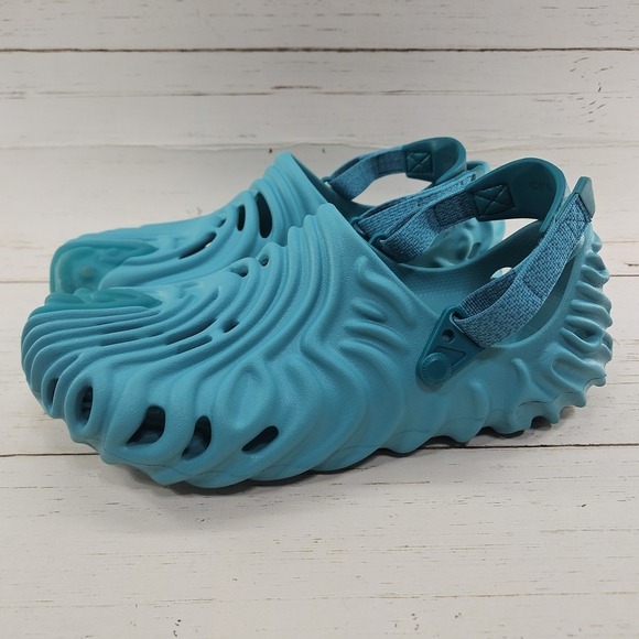 Crocs x Salehe Bembury Pollex Blue Tide Mens Size 12 Comfort Clogs‎ 207393 main image 9